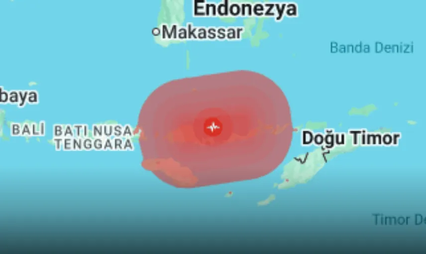 Endonezya'da 7.7 büyüklüğünde şiddetli deprem: 20 ölü