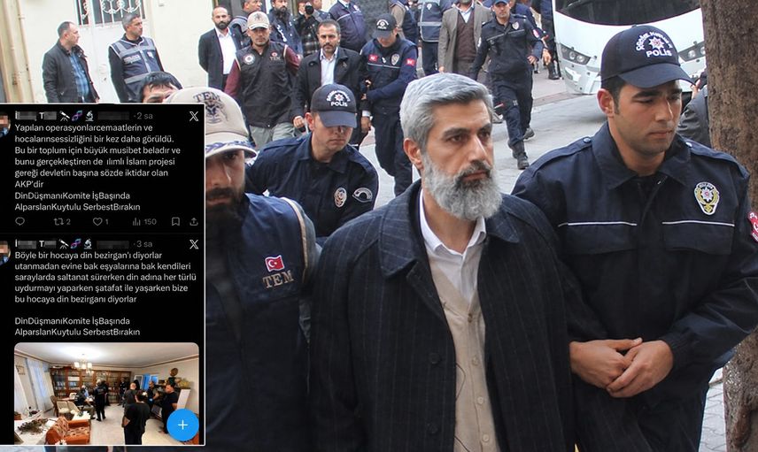 Şanlıurfa'da öğretmene Alparslan Kuytul paylaşımı nedeniyle soruşturma başlatıldı