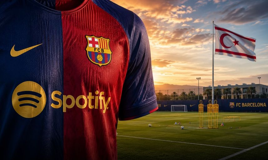 Barcelona KKTC'de kamp yapacağını duyurdu: GKRY ayağa kalktı