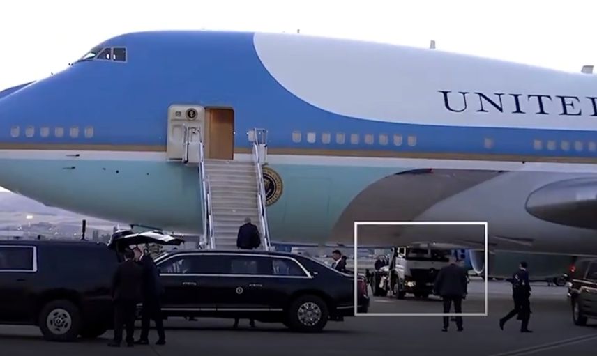 Trump İran korkusu ile nasıl uçak değiştirdi?