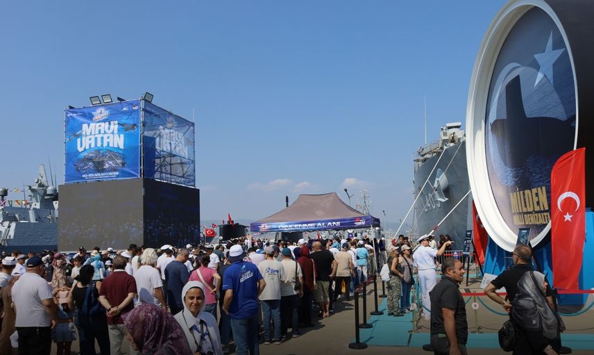 TEKNOFEST Mavi Vatan'da yerli savunma sanayi rüzgarı
