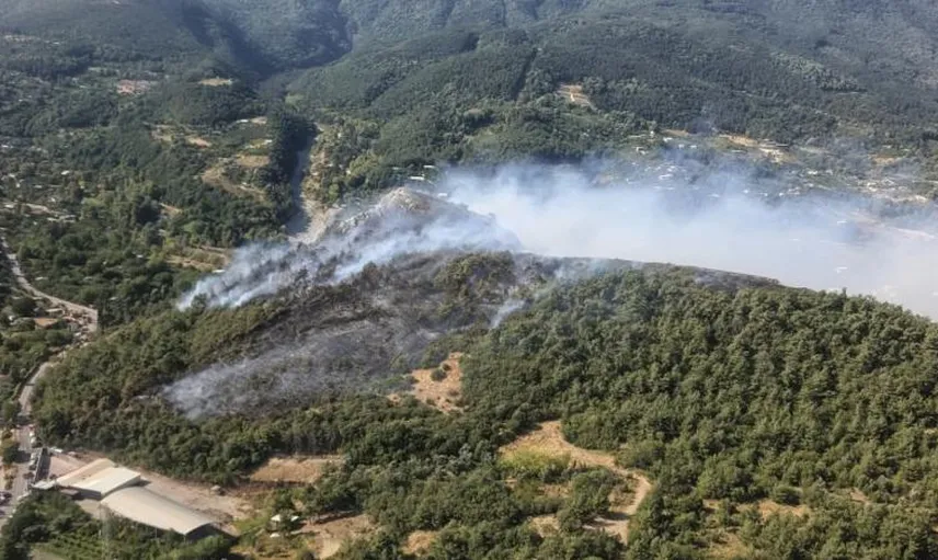 Bursa’da orman yangını: 3 noktada müdahale sürüyor