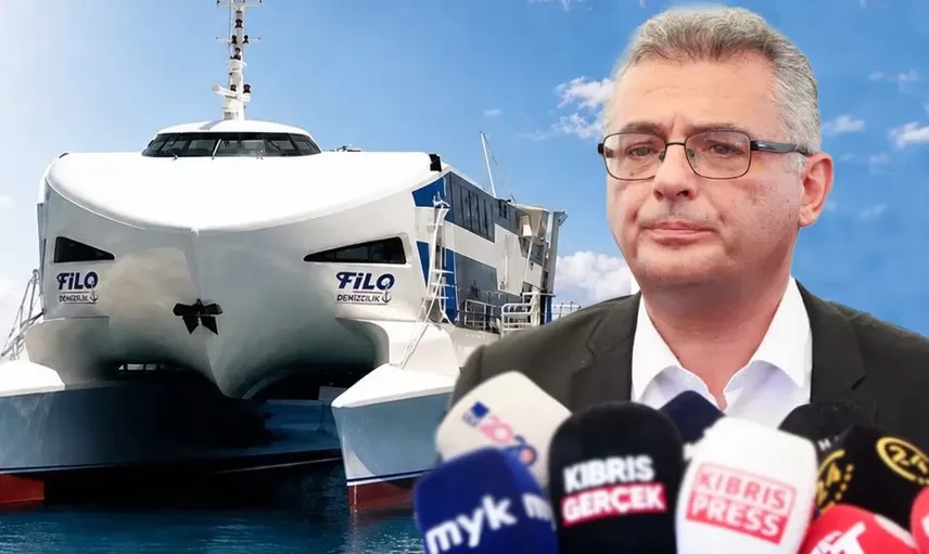 Girne açıklarında batan gemi 550 metrede bulundu