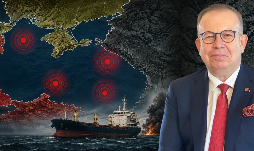 Karadeniz'de deniz ticaretine ağır darbe: Türk gemilerini kalkan yaptılar
