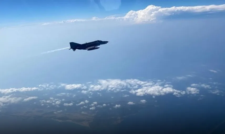 Türk Hava Kuvvetleri Akdeniz'de tehditlere göz açtırmıyor: Türk Savaş Uçakları Kıbrıs semalarında