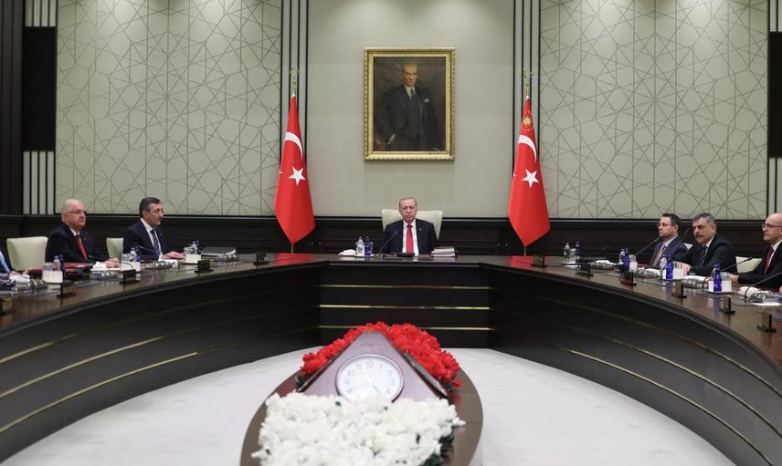  Cumhurbaşkanı Erdoğan başkanlığında Milli Güvenlik Kurulu toplandı