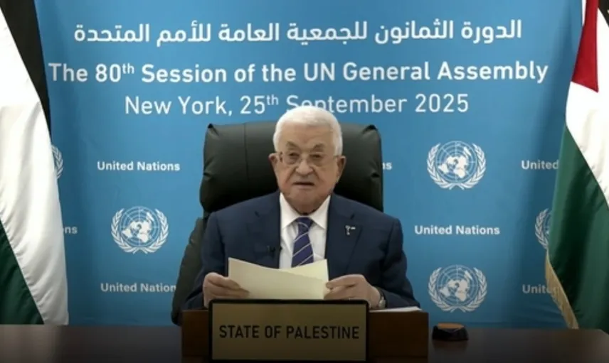 Filistin Devlet Başkanı Abbas BM Genel Kurulu'na video mesajla hitap etti: "Filistin halkı kendi topraklarında kalacak"