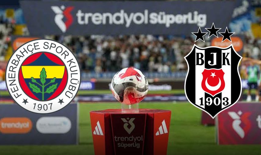 Sezonun ilk derbisinde nefesler tutuldu: Fenerbahçe ve Beşiktaş Kadıköy'de karşı karşıya