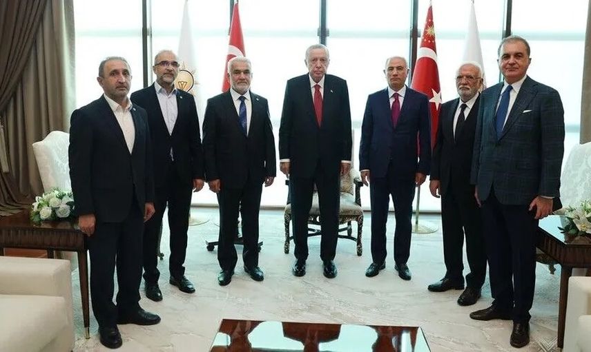 Cumhurbaşkanı Erdoğan, HÜDA PAR Genel Başkanı'nı kabul etti