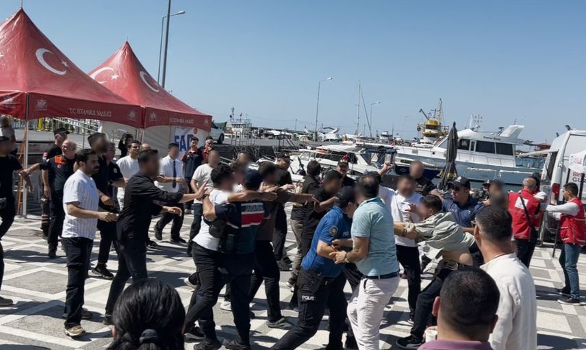 Silivri Limanı'nda gazetecilere saldırı