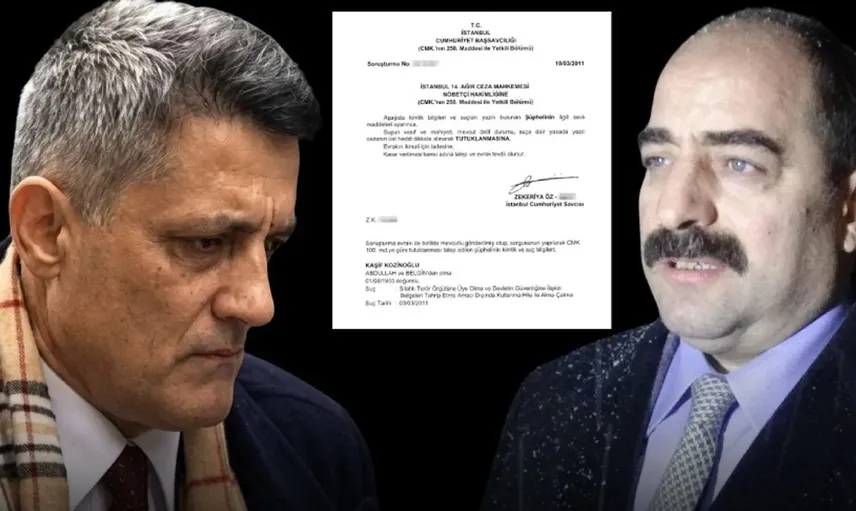 Kumpasın belgeleri bir bir çıkıyor: Kozinoğlu’nu Zekeriya Öz tutuklatmış