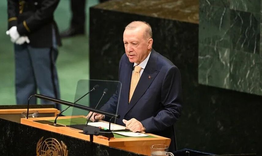 Cumhurbaşkanı Yardımcısı Yılmaz'dan Cumhurbaşkanı Erdoğan'ın BM konuşmasına ilişkin paylaşım
