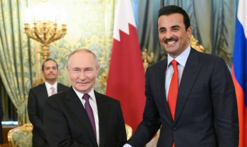 Putin ve Katar Emiri Moskova'da görüştü: Masada enerji ve Orta Doğu vardı