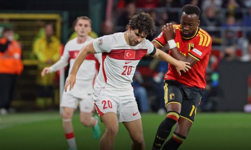 A Milli Takım Belçika'ya 3-0 mağlup oldu
