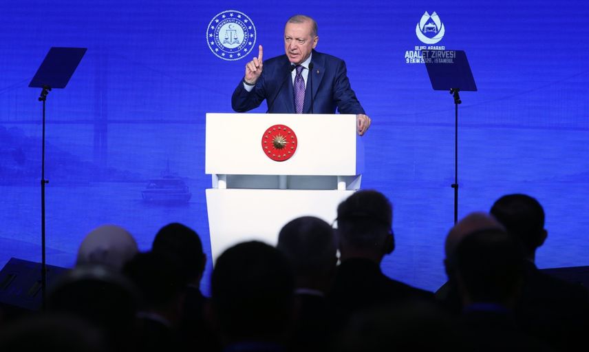 Cumhurbaşkanı Erdoğan'dan Uluslararası Adalet Zirvesi’nde Gazze tepkisi