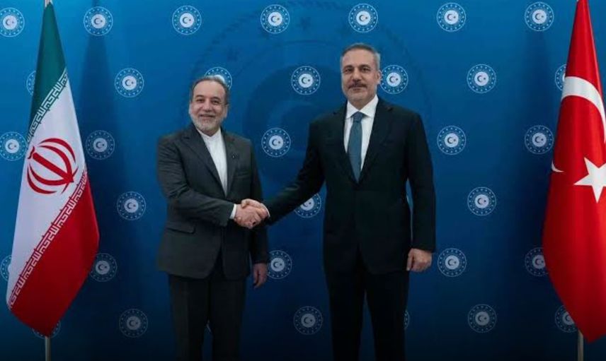 Bakan Fidan, İranlı Mevkidaşı Arakçi ile görüştü
