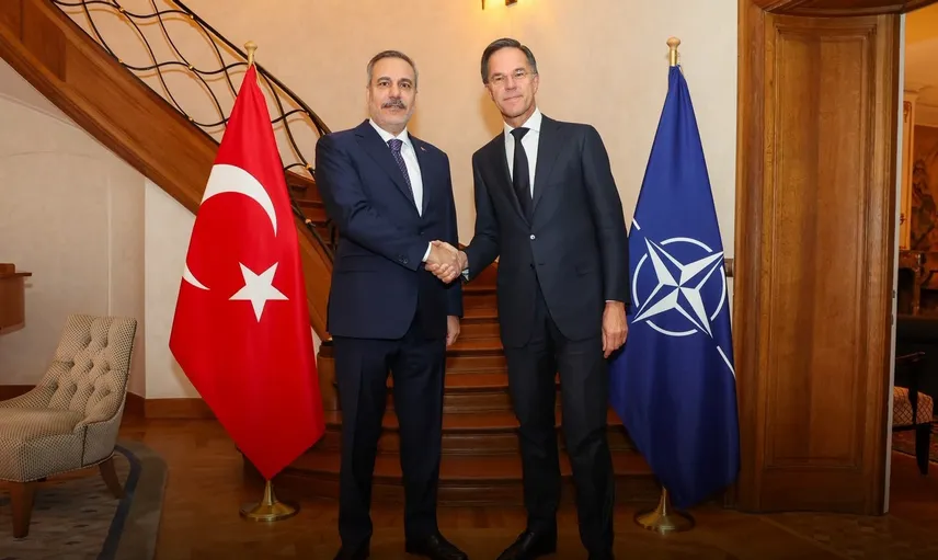 Bakan Fidan, NATO Genel Sekreteri Rutte ile görüştü