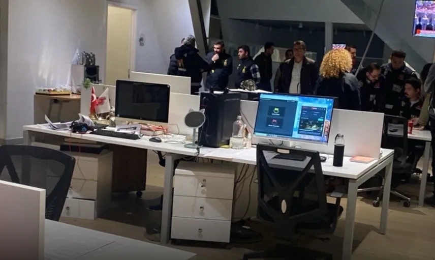 Halk TV binasında Mali Şube araması: Kanala kayyım atandı  