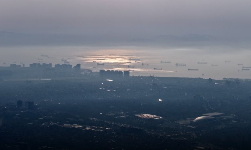 İstanbul’u gri örtü kapladı: Hava kalitesi "hassas" seviyede