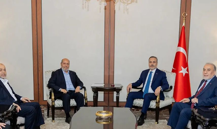 Bakan Fidan, Hamas heyetini Ankara'da kabul etti